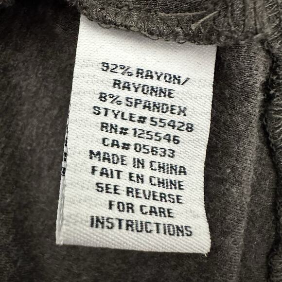 Habitat‎ Shirt Womens Small Gray Boxy Artisan Casual Tunic Relaxed Minimalist - Picture 7 of 11